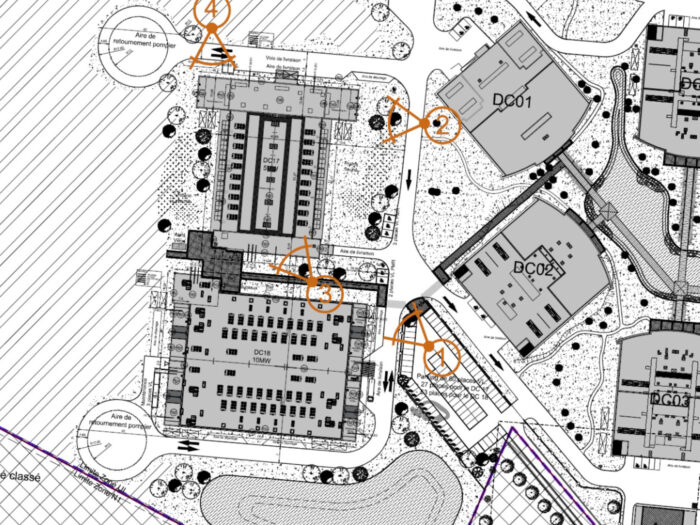 DATA4 - CREATION OF A 5MW IT DATA CENTER (DC18) - Gesys Ingenierie
